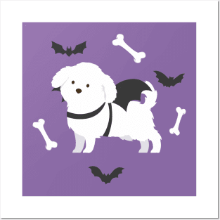 Halloween puppy Posters and Art
